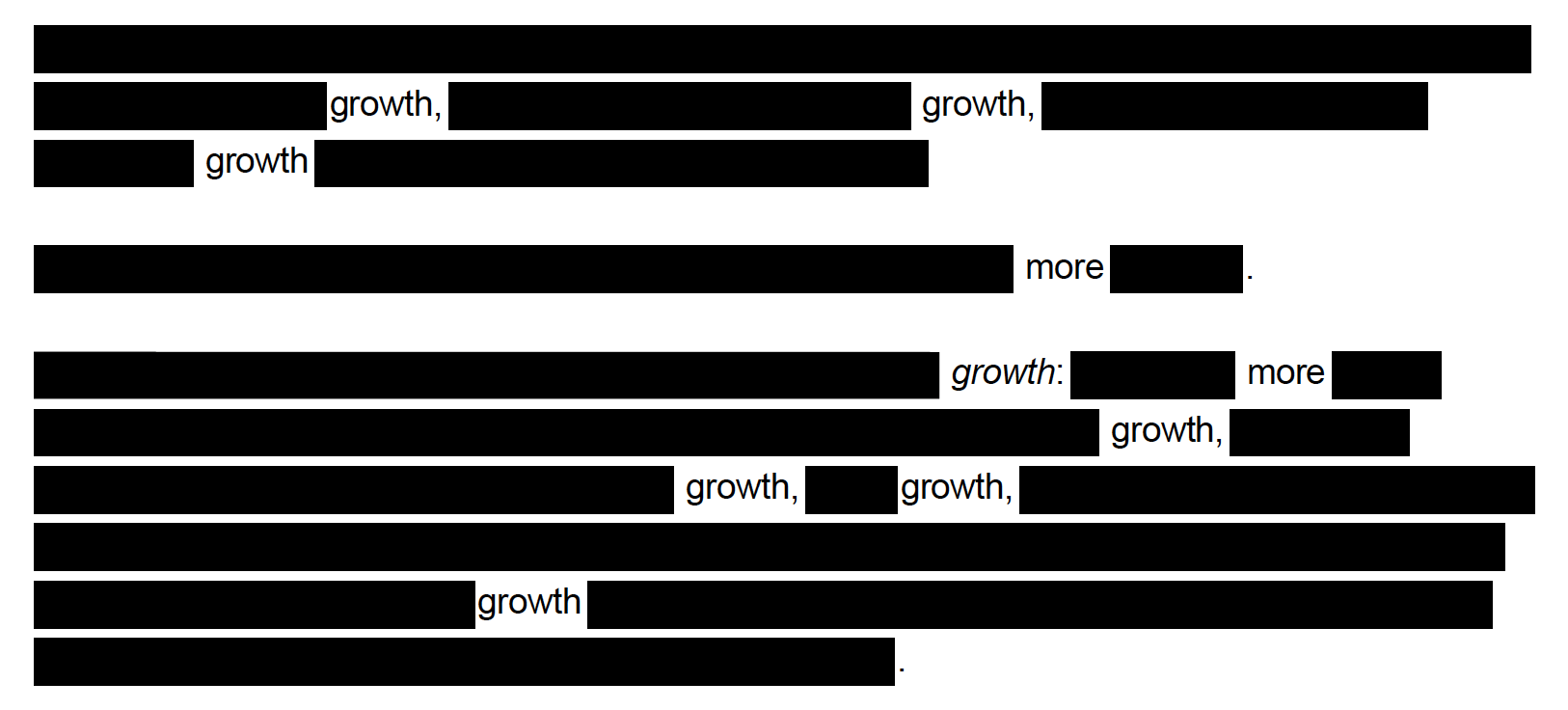 Ben Grosser redaction poetry version of Andreessen's Techno-Optimist Manifesto