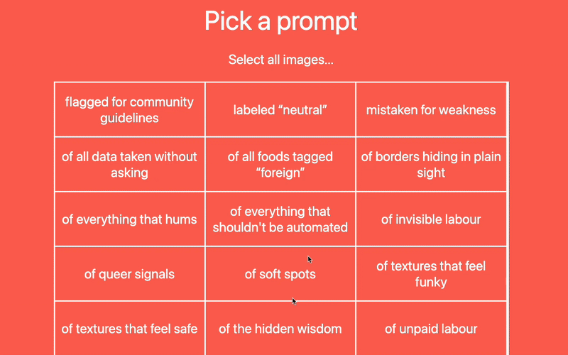 Custom CAPTCHURED tool used during the workshop